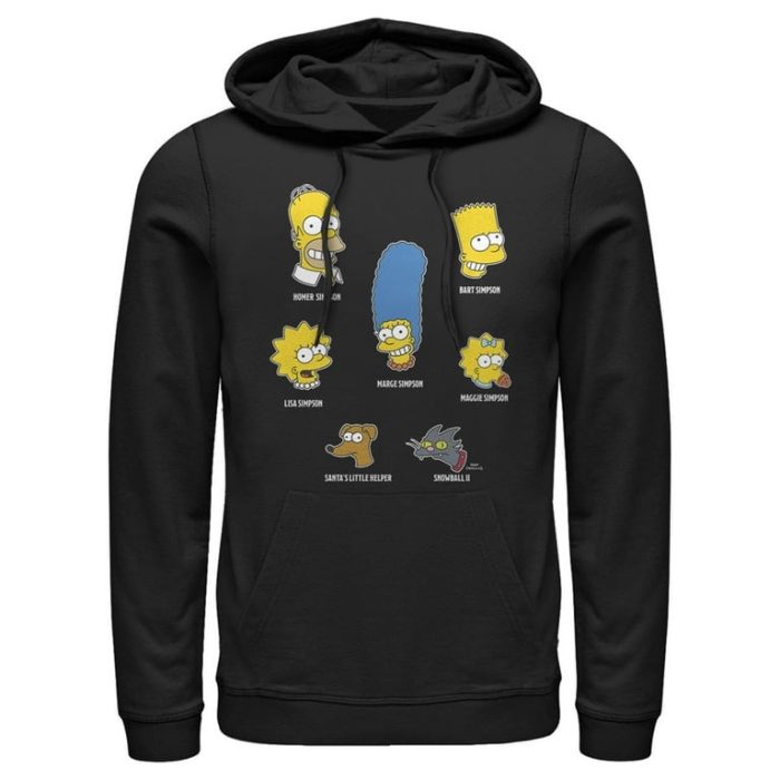 The Simpsons Winter Ready Hoodie - Image 1