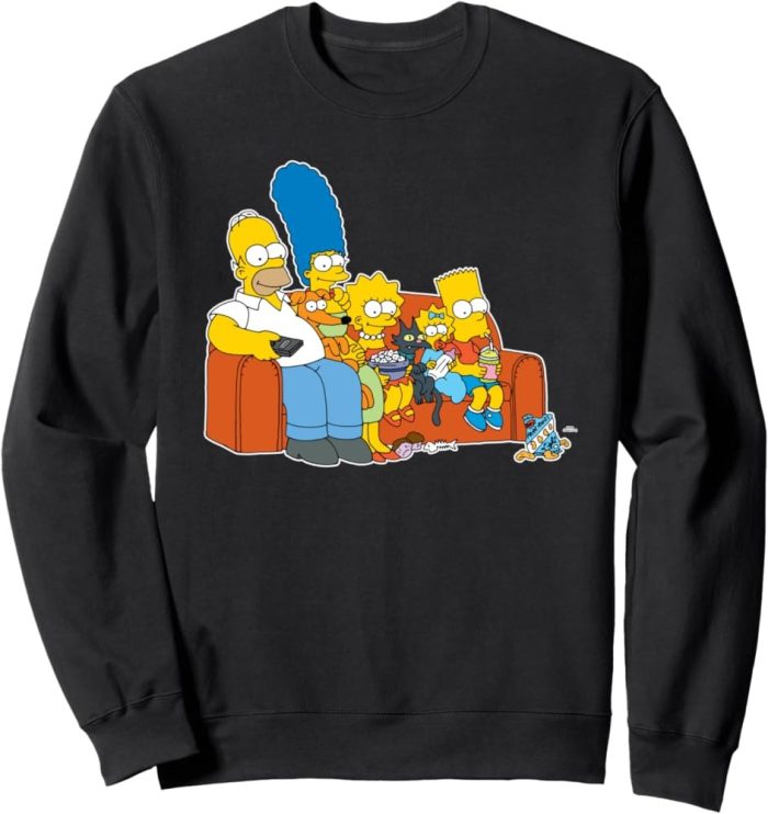 The Simpsons Family Classic Sweatshirt - Image 1